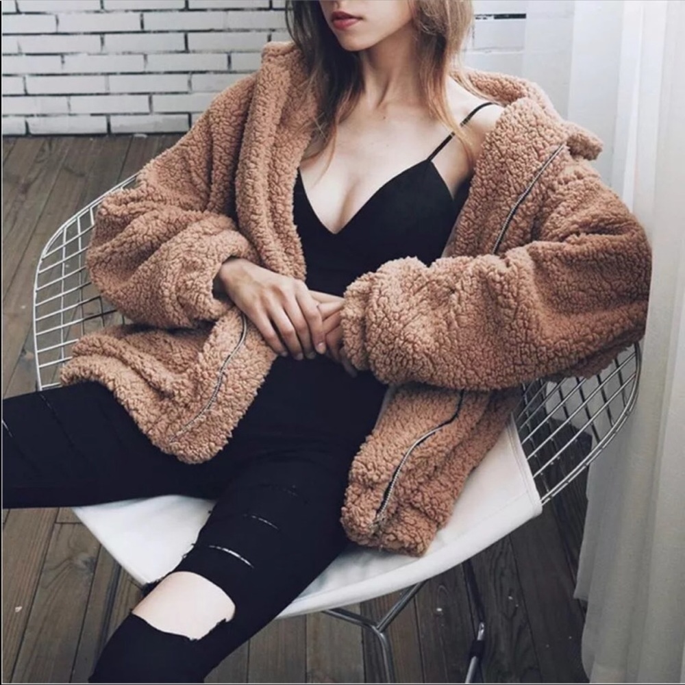 ✨LAST✨Luxurious Sherpa Jacket - Picture 4 of 8